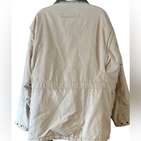 Woodsman All Terrain Apparel Mens Large Chore Coat with Flannel Interior - Picture 3 of 11